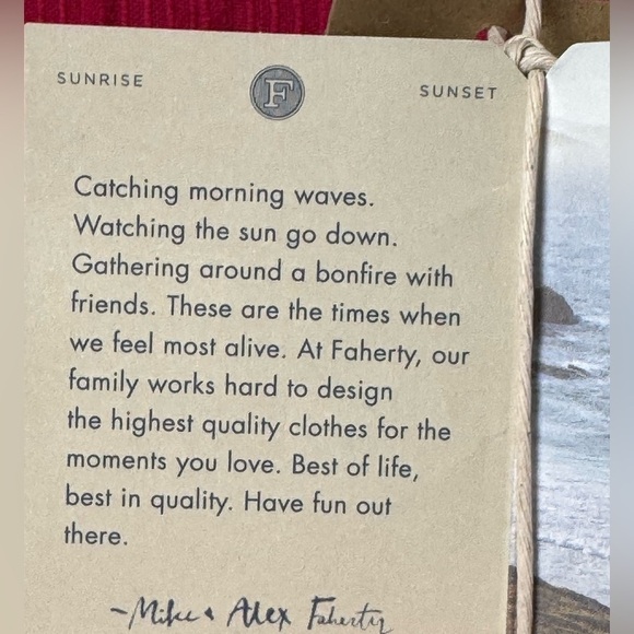 NWT Faherty Willa Sleeveless Top Blouse - Granita Size Large - Picture 10 of 11